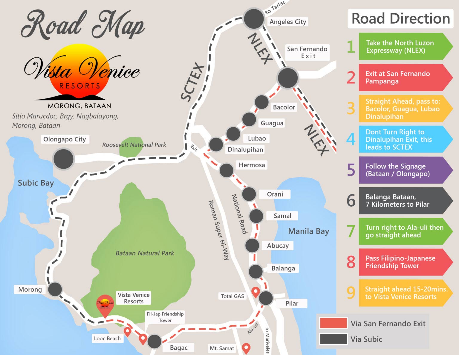 How to Get to Vista Venice Resort